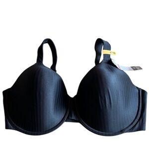 PLAYTEX NWT Underwire Black Women's Bra- 40DD